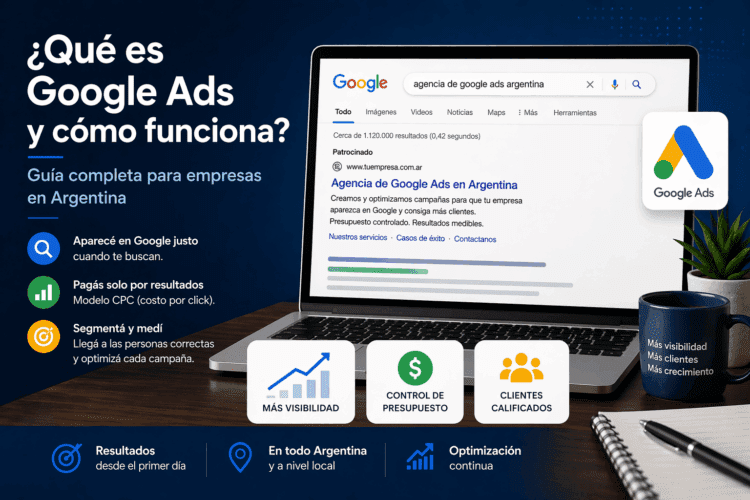 Qué es Google Ads y cómo funciona: guía completa para empresas en Argentina - Cima Digital