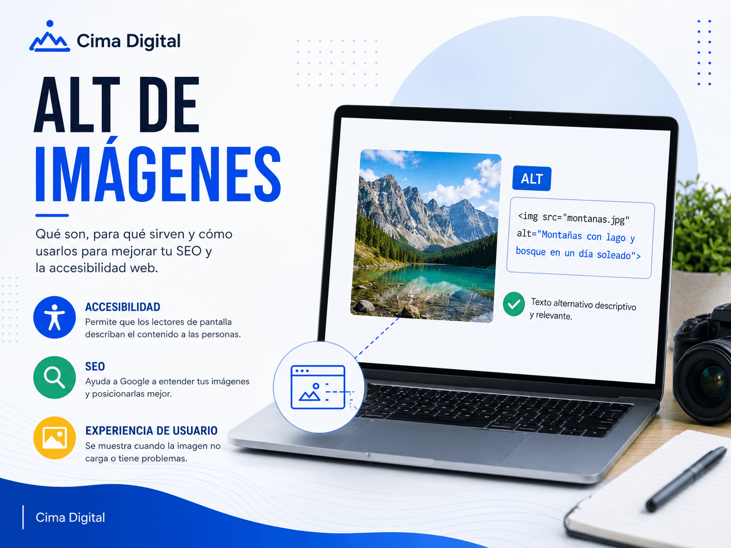 Ejemplo de optimización de alts de imágenes para contenido web